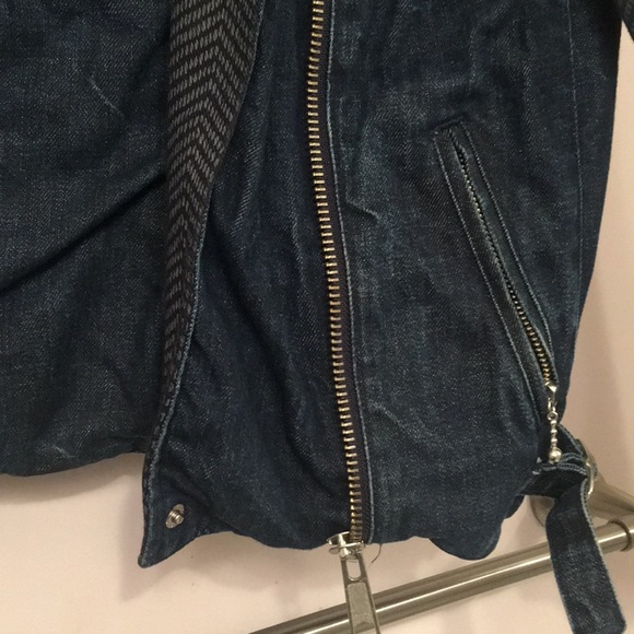 Denim Moto jacket - Picture 2 of 6